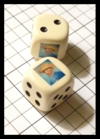 Dice : Dice - My Designs - Art Vincent van Gogh Self Portrait Pair - Jul 2012